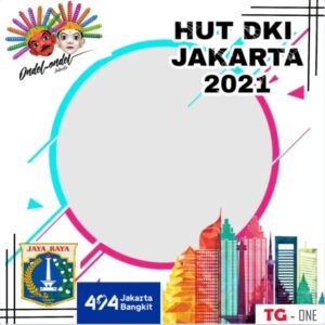 10. Twibbon HUT DKI Jakarta 2021