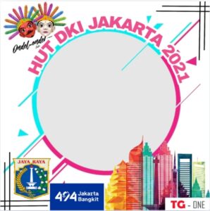 3. Twibbonize Ulang Tahun Jakarta 2021